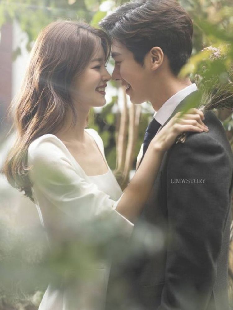 Chụp ảnh cưới Hàn Quốc trong studio