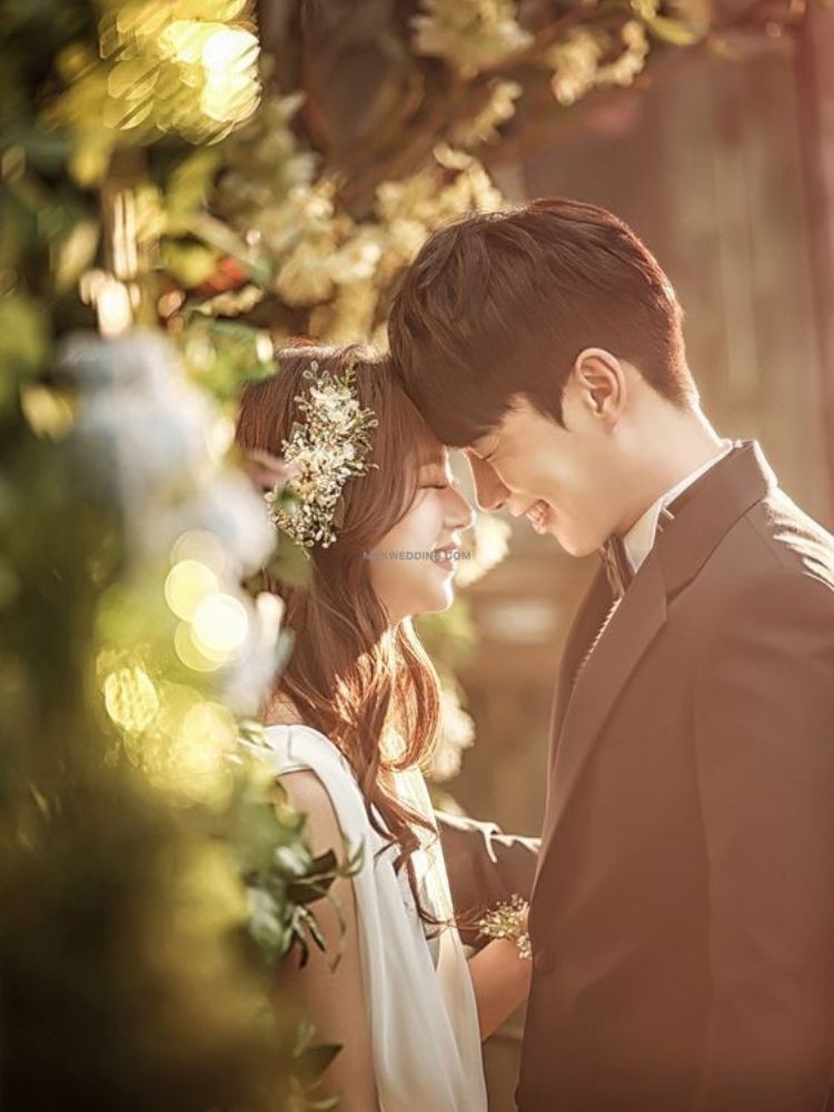 Chụp ảnh cưới Hàn Quốc trong studio