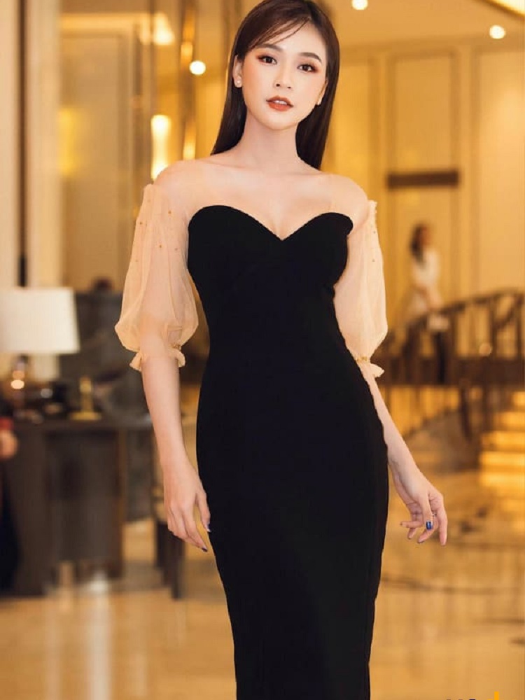 Các mẫu váy trung niên cao cấp được yêu thích năm 2023 (2) - Đầm Quỳnh Anh  Luxury Fashion