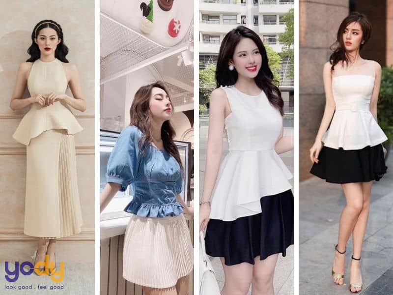 Váy peplum là gì? Bí quyết chọn đầm peplum cho từng dáng người – Cardina