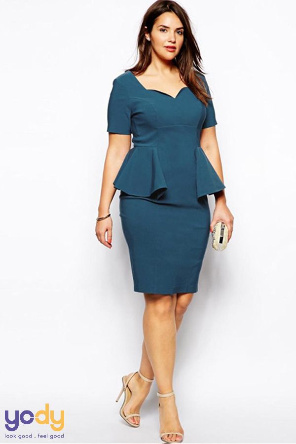 Đầm peplum - Bí quyết chọn đầm peplum đẹp miễn chê