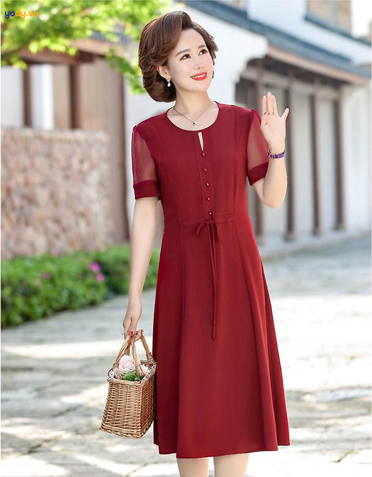 Đầm dự tiệc trung niên đẹp