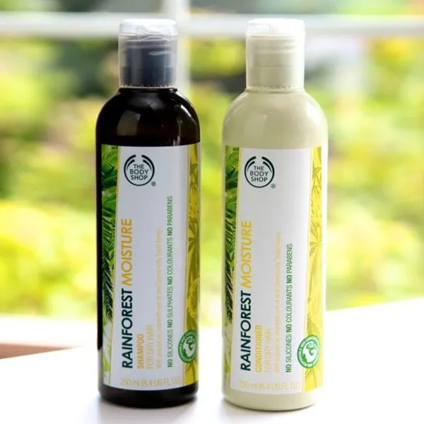 Dầu gội cho da dầu The Body Shop Rainforest Balance Shampoo