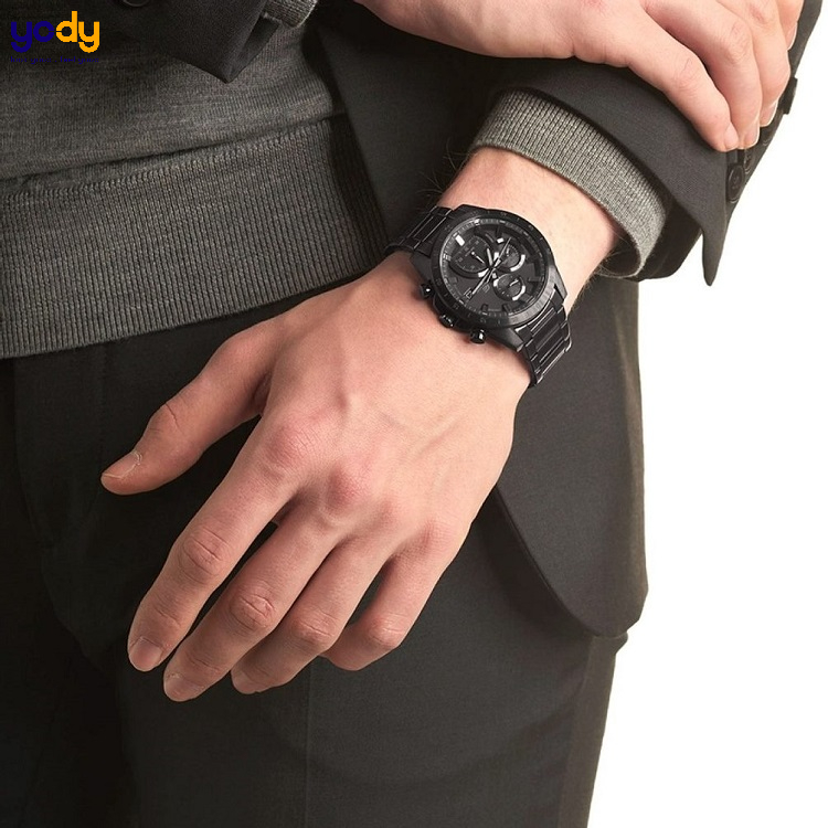 đồng hồ casio nam dây kim loại