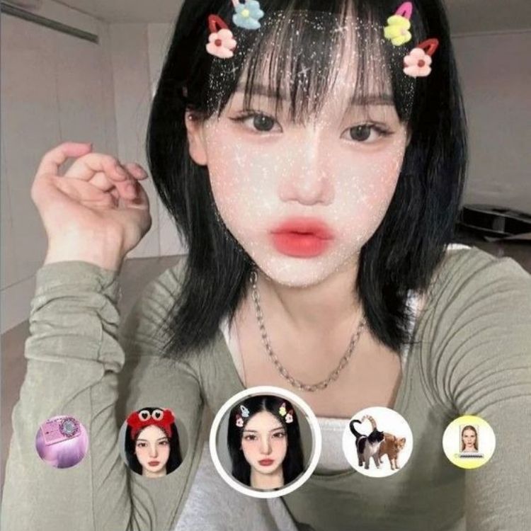 Filter instagram cho da láng mịn, hồng hào