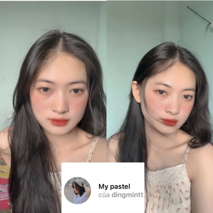 Filter instagram makeup tự nhiên