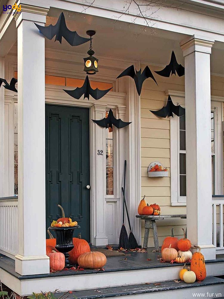 Trang trí cho ngôi nhà phong cách Halloween