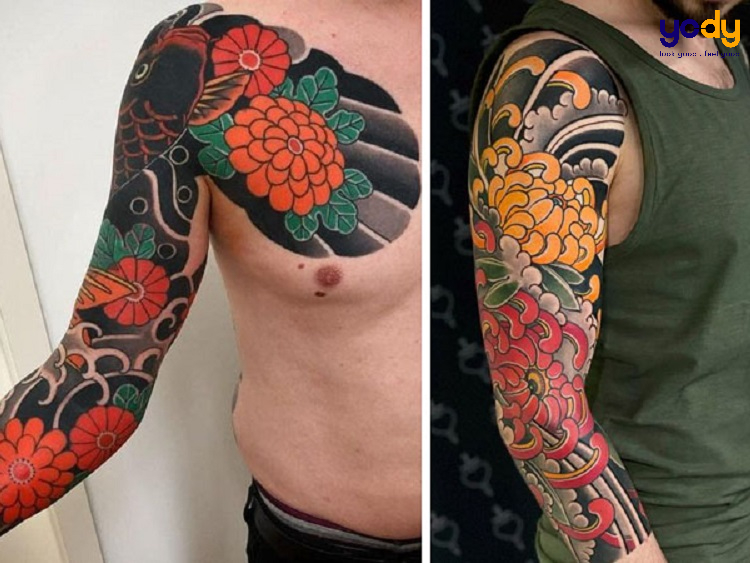 Hình xăm maori bắp chân  MrTATTOO