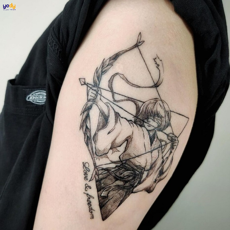 Gợi ý 43 hình xăm cung nhân mã đẹp siêu chất  Tadashi Tatto