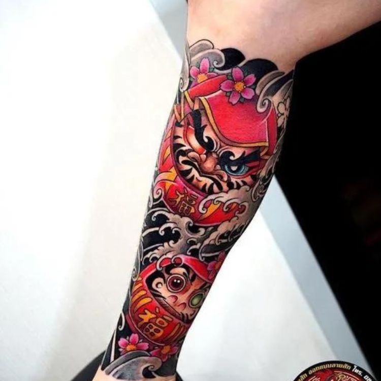 Daruma phong cách Nhật Cổ hoành tráng