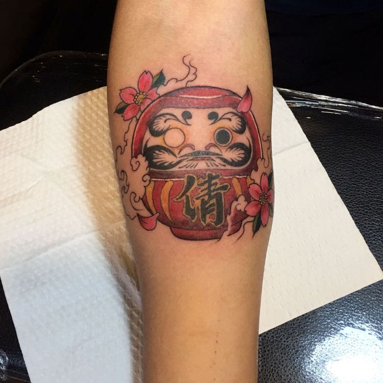 tattoo Daruma Nhật cổ