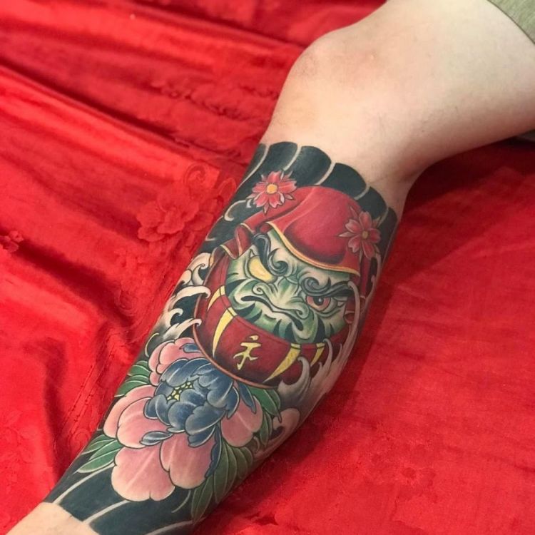 Daruma phong cách Nhật Cổ hoành tráng