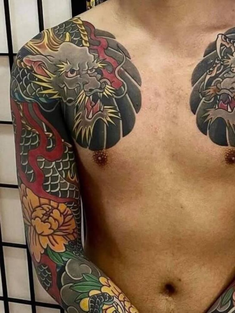 Hội những người thích phong cách hình xăm Yakuza tattoo Nhật Bản