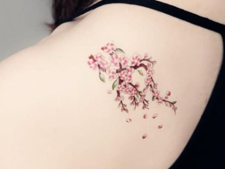 Hình xăm đẹp vùng vai
