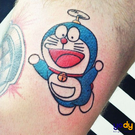 Hình xăm Doraemon đẹp nhất