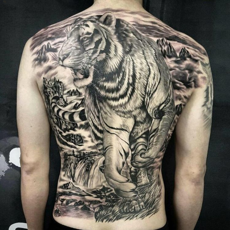 Hình Xăm hổ cho những ai thích sự liều lĩnh xả thân thể hiện đẳng cấp chiến  binh  Tattoo  Ý Nghĩa Hình Xăm  Hình Xăm Đẹp  Xăm Hình Nghệ Thuật