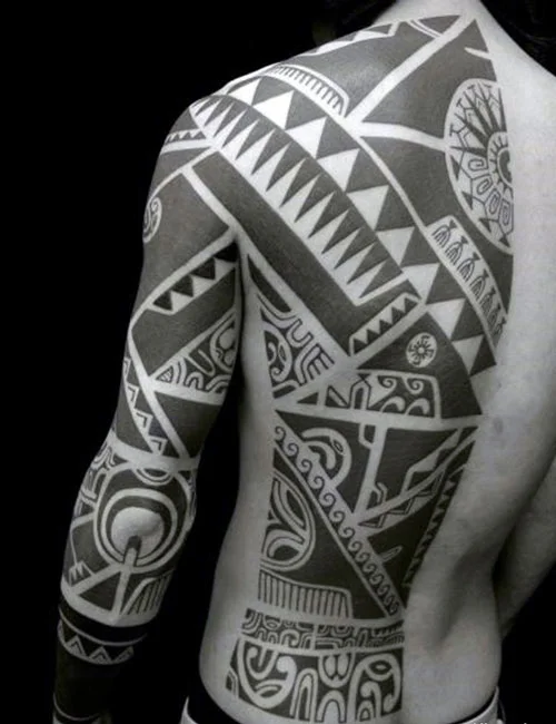hình xăm maori