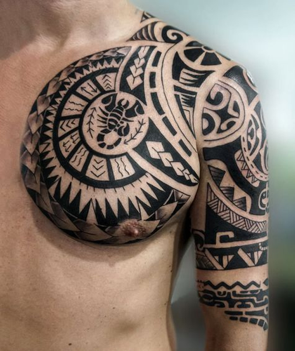 hình xăm maori