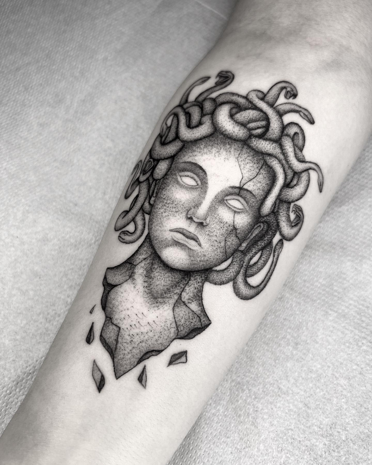 Hình xăm medusa