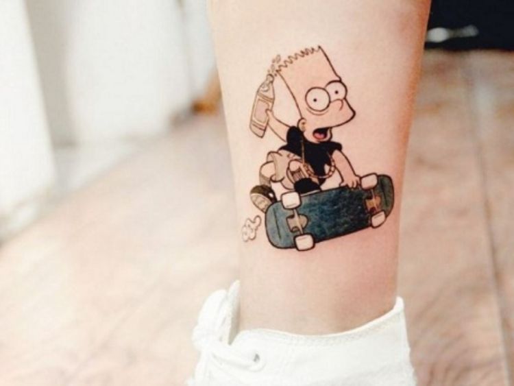 Hình xăm simpson