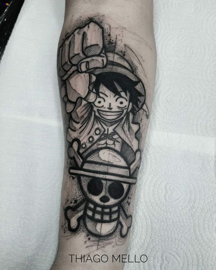 300 mẫu hình xăm One Piece đẹp Ý nghĩa Tattoo One Piece