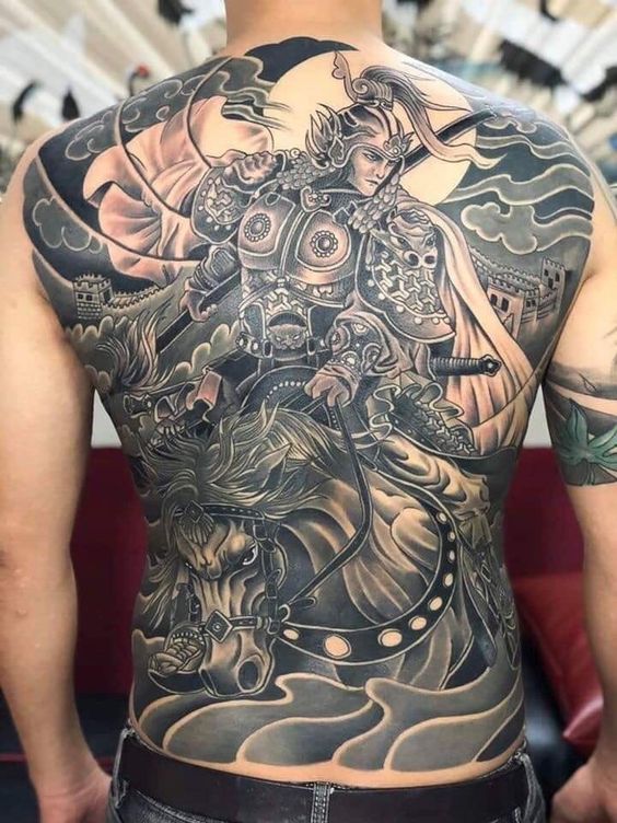 Những hình xăm chiến binh dũng mãnh nhất  Tattoo Gà