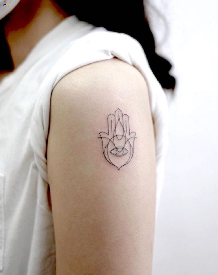 Hình xăm vai nữ ký hiệu đẹp nhất