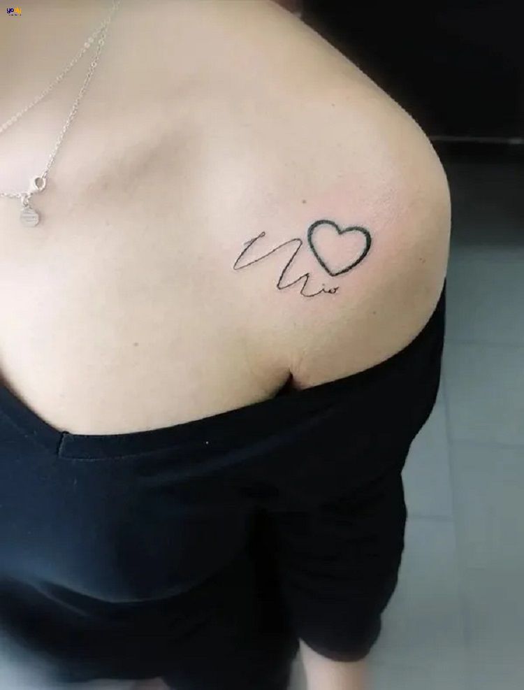 Hình xăm vai nữ ký hiệu đẹp nhất