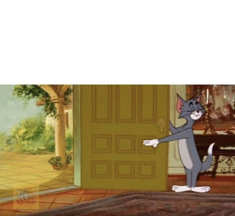 Mẫu meme Tom và Jerry hài hước