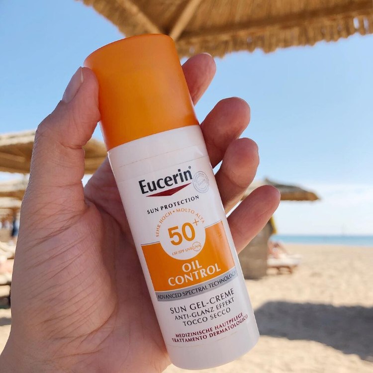 Kem chống nắng cho nam Eucerin Sun Gel-Cream Dry Touch Oil Control SPF50+