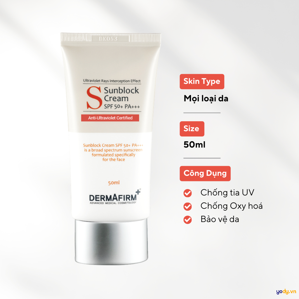 kem chống nắng sunblock
