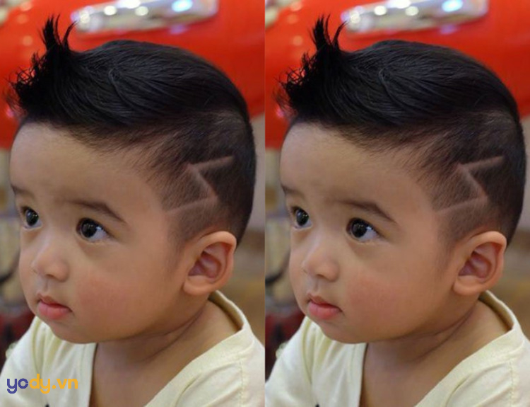 Kiểu tóc cho be trai 3 tuổi