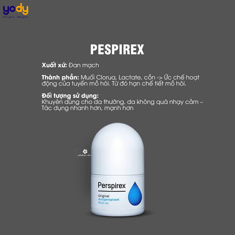 lăn khử mùi Perspirex