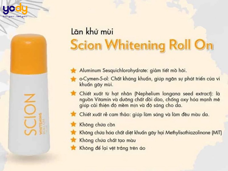 Lăn khử mùi Scion