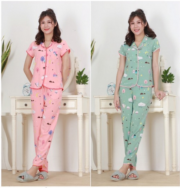 Mẫu bộ đồ mặc nhà Mẫu bộ đồ mặc nhà