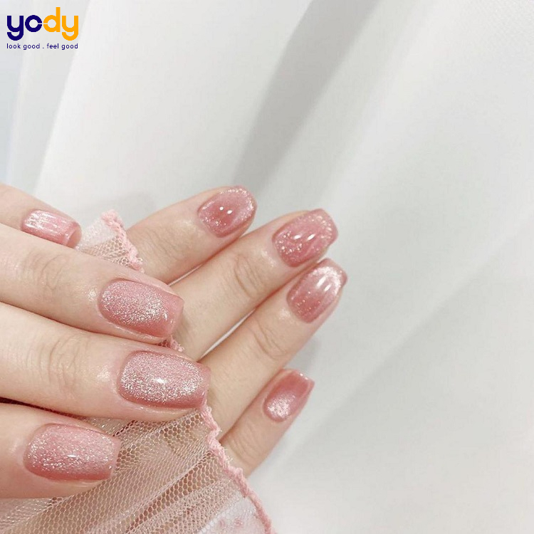 mẫu nail mắt mèo đẹp