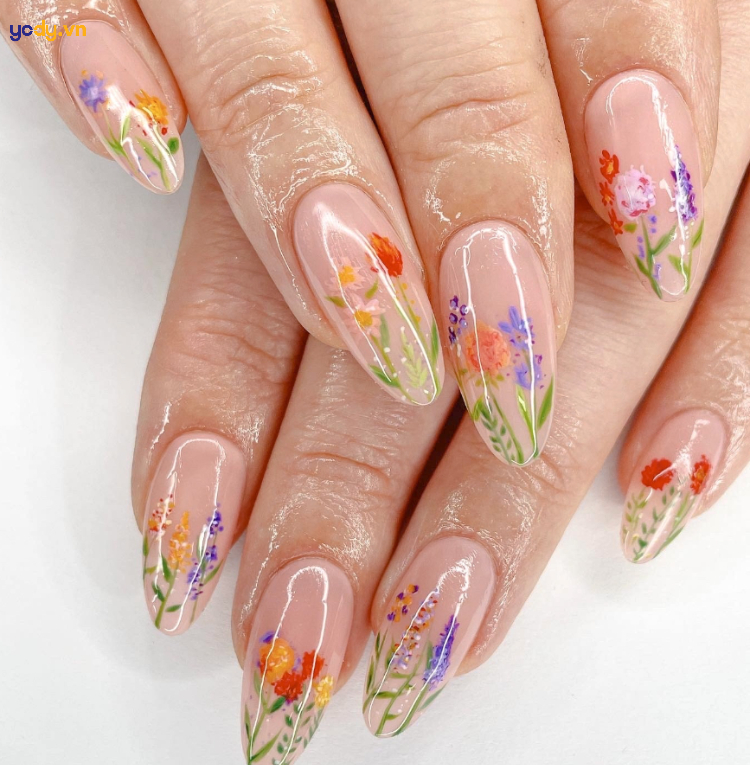 Top 50+ mẫu nail móng tay ngắn đẹp xinh cho các nàng