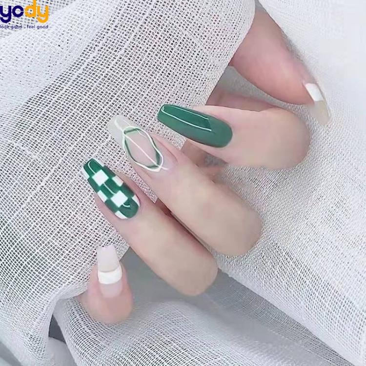 NGHIA NAIL VLOG - MẪU NAIL XANH LÁ CHO “CÔ VY” XA LÁNH - YouTube