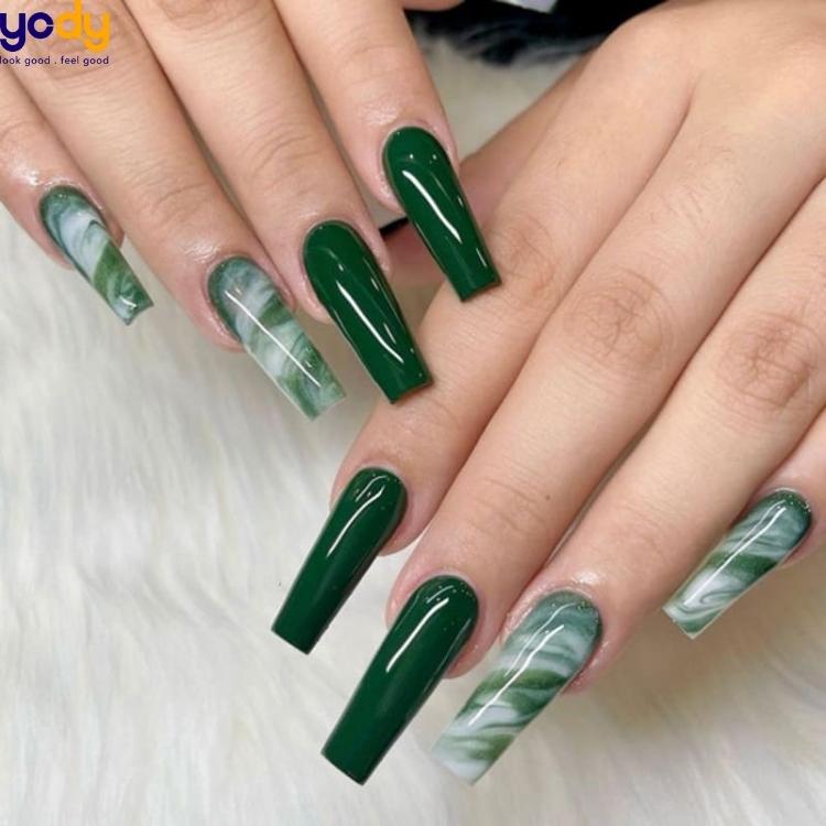 🍀Những Mẫu Nail Xanh Lá cực kỳ đơn... - M.A.M Nail Tân Bình | Facebook