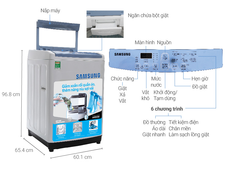 máy giặt cửa trên loại nào tốt