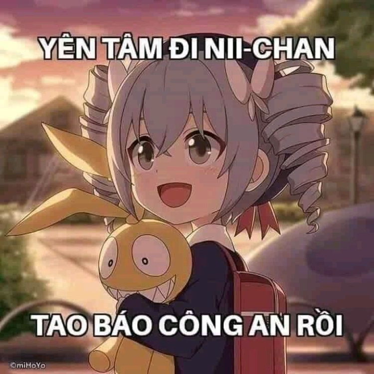 Ảnh Anime Meme Hài Hước, Dí Dụ