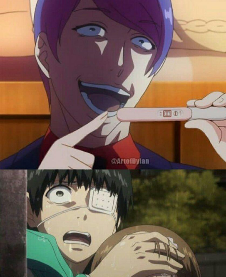 2 Ảnh Meme Anime Hành Động