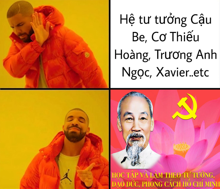 Ảnh meme hay về tư tưởng Hồ Chí Minh