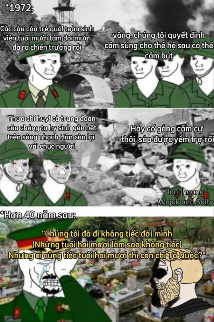Ảnh meme nhân văn ý nghĩa