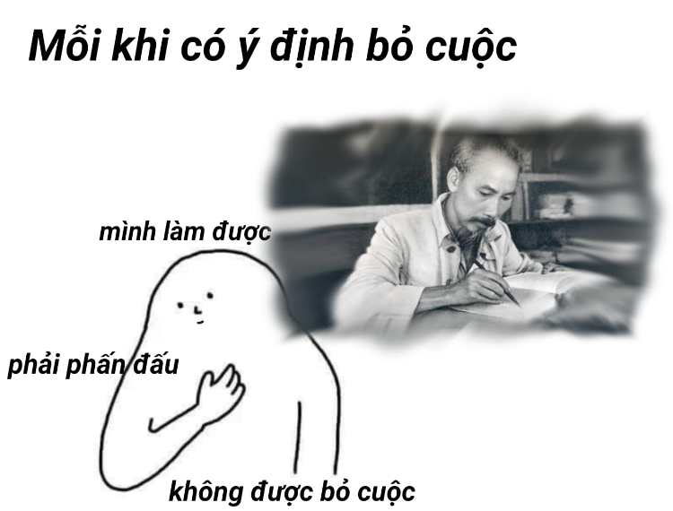 Hình ảnh meme nhân văn về Bác Hồ cực ý nghĩa