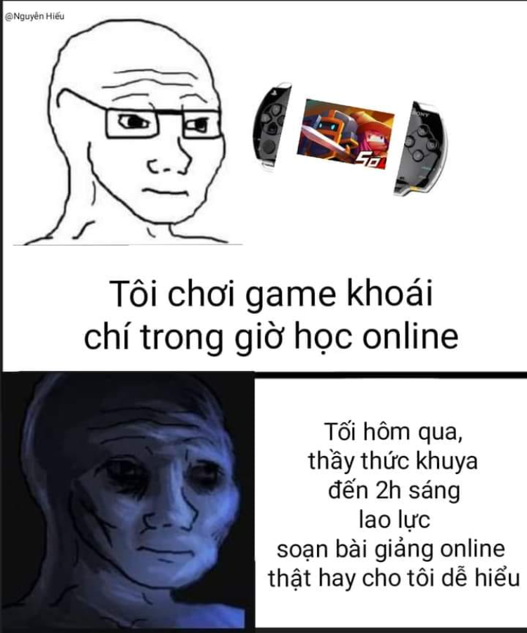 Hình ảnh meme nhân văn về thầy cô giáo