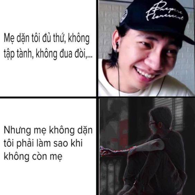 Ảnh meme nhân văn về người mẹ