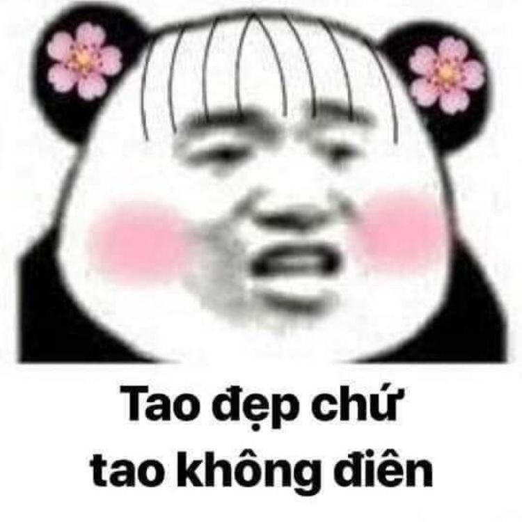 Tao đẹp chứ tao không điên