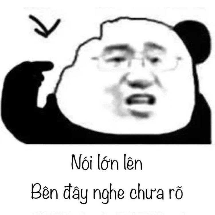 Nói lớn lên bên đây nghe chưa rõ