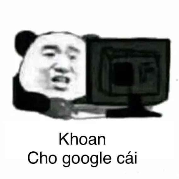 Khoan cho google cái